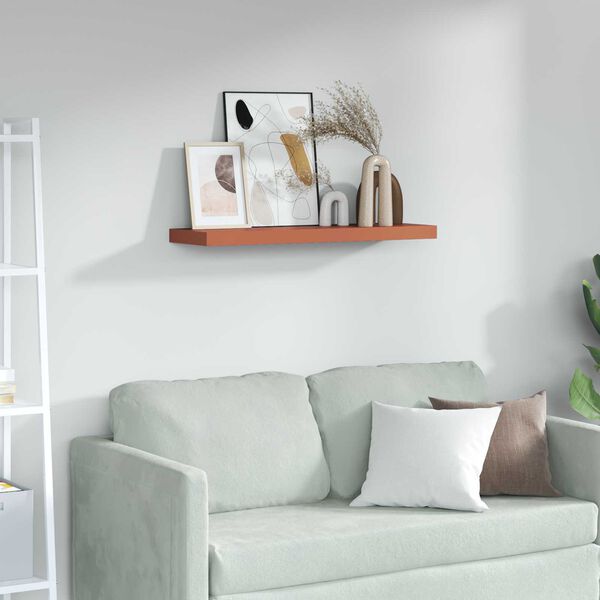 vidaXL N&aacute;stěnn&aacute; polička Červen&aacute; 90 x 23,5 x 4 cm kompozitn&iacute; dřevo