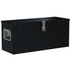 vidaXL Hlin&iacute;kov&yacute; box 70 x 24 x 42 cm lichoběžn&iacute;kov&yacute; stř&iacute;brn&yacute;
