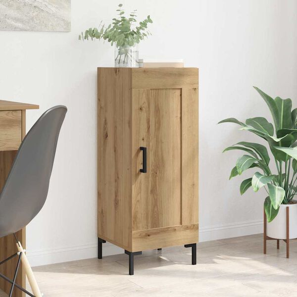 vidaXL Serv&iacute;rovac&iacute; skř&iacute;ň Olden Artisanov&yacute; dub 34,5 x 34 x 90 cm