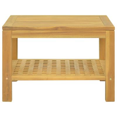 vidaXL Konferenční stolek 60 x 60 x 40 cm masivní teakové dřevo