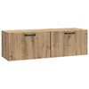 vidaXL N&aacute;stěnn&aacute; TV skř&iacute;ň 98 x 31 x 30 cm Dub artisan Kompozitn&iacute; dřevo