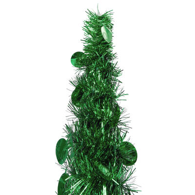 vidaXL Pop-up umělý vánoční stromek zelený 180 cm PET