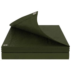 vidaXL Plachta s oky Zelen&aacute; 2 x 3 m 180 gsm PE