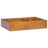 vidaXL Umyvadlo masivn&iacute; teak 50 x 35 x 10 cm