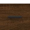 vidaXL Př&iacute;born&iacute;k Hněd&yacute; dub 34,5 x 34 x 90 cm kompozitn&iacute; dřevo