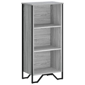 vidaXL Knihovna &scaron;ed&aacute; sonoma 50 x 31 x 106 cm kompozitn&iacute; dřevo