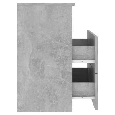 vidaXL Noční stolek betonově šedý 50 x 32 x 60 cm