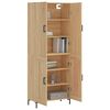 vidaXL Skř&iacute;ň highboard dub sonoma 69,5 x 34 x 180 cm kompozitn&iacute; dřevo