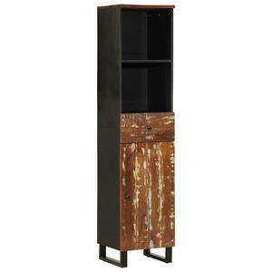 vidaXL Koupelnov&aacute; skř&iacute;ňka 38 x 33 x 160 cm masivn&iacute; recyklovan&eacute; dřevo