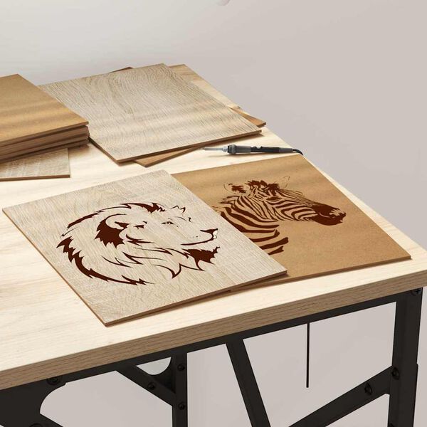 vidaXL Dekoračn&iacute; panely 50 pcs Sonoma dub 21 x 30 x 0,27 cm