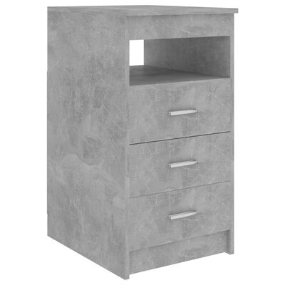 vidaXL Psací stůl betonově šedý 140 x 50 x 76 cm kompozitní dřevo