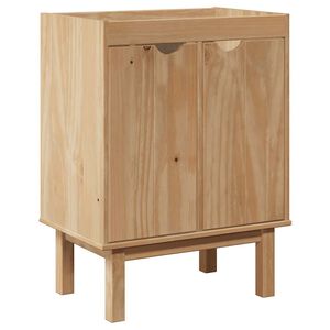 vidaXL Koupelnov&aacute; skř&iacute;ňka pod umyvadlo OTTA 59x40x80 cm masiv borovice
