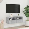 vidaXL N&aacute;stěnn&aacute; TV skř&iacute;ňka betonově &scaron;ed&aacute; 80x30x30 cm kompozitn&iacute; dřevo
