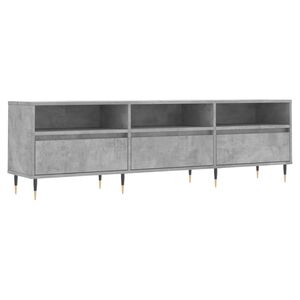 vidaXL TV skř&iacute;ňka betonově &scaron;ed&aacute; 150 x 30 x 44,5 cm kompozitn&iacute; dřevo