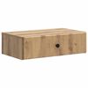 vidaXL N&aacute;stěnn&yacute; bočn&iacute; stůl 59 x 34,5 x 17 cm Kompozitn&iacute; dřevo