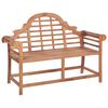 vidaXL Zahradn&iacute; lavice 127 x 58,5 x 92,5 cm masivn&iacute; teakov&eacute; dřevo