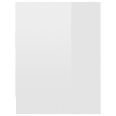 vidaXL Noční stolky 2 ks bílé s vysokým leskem 40x30x40 cm dřevotříska