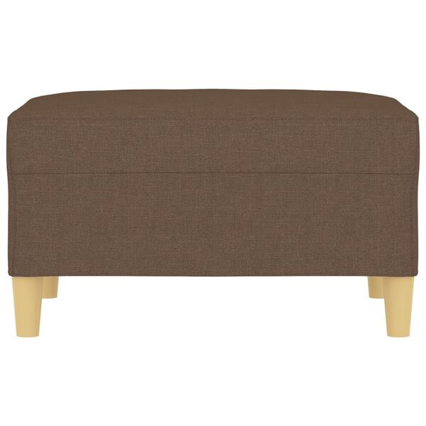 vidaXL Podnožka hněd&aacute; 70x55x41 cm textil