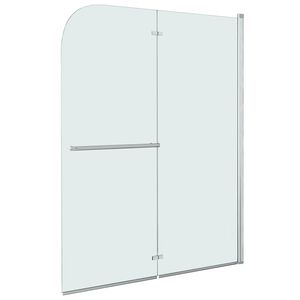 vidaXL Skl&aacute;dac&iacute; sprchov&yacute; kout se 2 panely ESG 95 x 140 cm