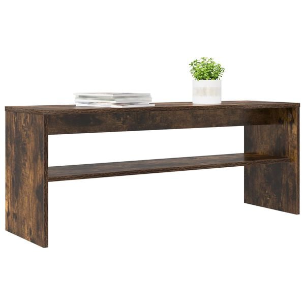 vidaXL Televizn&iacute; skř&iacute;ň Kouřov&yacute; dub 100 x 30 x 40 cm kompozitn&iacute; dřevo