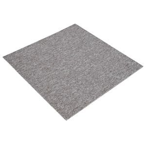 vidaXL Kobercov&aacute; dlaždice Hněd&aacute; 50 x 50 cm 20 ks PP a bitumen