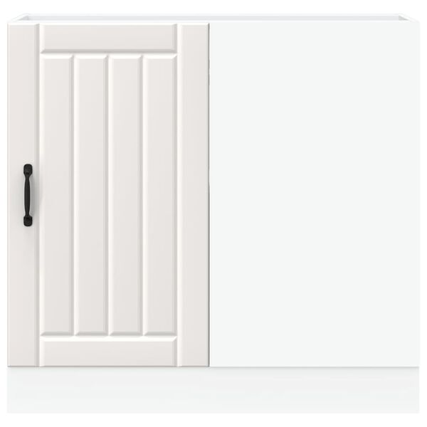 vidaXL Spodn&iacute; kuchyňsk&aacute; skř&iacute;ňka "Lucca" b&iacute;l&yacute; kompozitn&iacute; dřevo