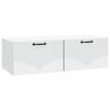 vidaXL N&aacute;stěnn&aacute; TV skř&iacute;ň B&iacute;l&aacute; 98 x 41 x 30 cm Kompozitn&iacute; dřevo