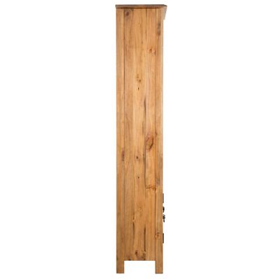 vidaXL Volně stojící koupelnová skříňka masivní borovice 48x32x170 cm