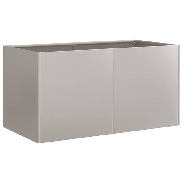 vidaXL Truhl&iacute;k rezav&aacute; 80x40x40 cm povětrnostně odoln&aacute; ocel