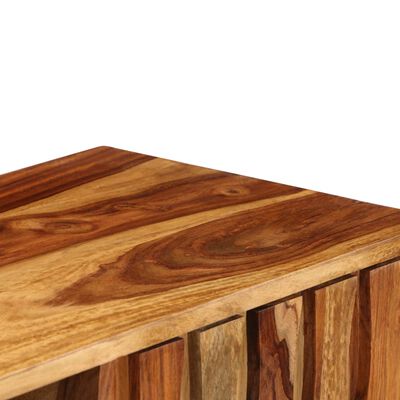 vidaXL TV stolek z masivního sheeshamového dřeva 118 x 30 x 40 cm