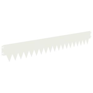 vidaXL Okraj tr&aacute;vn&iacute;ku 50 ks 103 x 15 cm Ocel B&iacute;l&aacute;