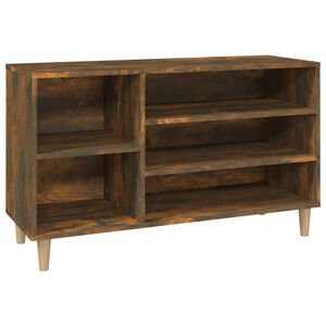 vidaXL Botn&iacute;k kouřov&yacute; dub 102x36x60 cm kompozitn&iacute; dřevo