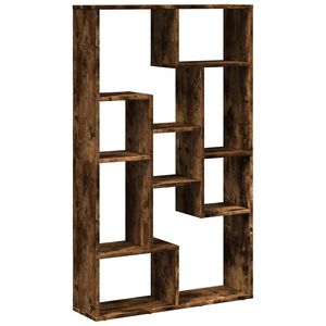 vidaXL Knihovna kouřov&yacute; dub 72 x 20 x 120,5 cm kompozitn&iacute; dřevo