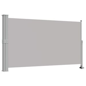 vidaXL Terasov&aacute; zatahovac&iacute; bočn&iacute; mark&yacute;za 140 x 300 cm &scaron;ed&aacute;