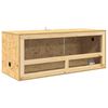 vidaXL Ter&aacute;rium Hněd&aacute; 100 x 40 x 40 cm OSB