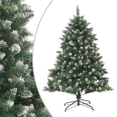 vidaXL Umělý vánoční stromek se stojanem 120 cm PVC