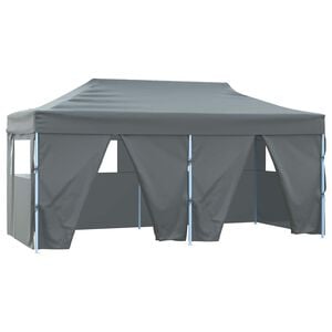 vidaXL Party Stan 291 x 580 x 315 cm Antracitov&aacute; Oxford l&aacute;tka