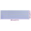 vidaXL Balkonová zástěna modrobílá 120 x 400 cm HDPE