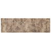 vidaXL Kuchyňsk&yacute; koberec Hněd&yacute; beton 150 x 45 cm 100% polyamid