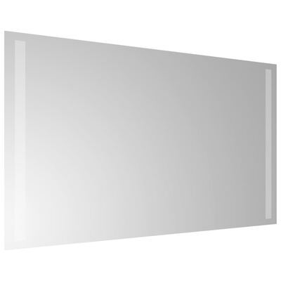 vidaXL Koupelnové zrcadlo s LED osvětlením 40x70 cm