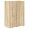 vidaXL Stojan na slunečn&iacute;ky s &uacute;loži&scaron;těm Sonoma dub 40 x 20 x 55,5 cm