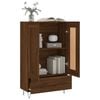 vidaXL Skř&iacute;ň highboard hněd&yacute; dub 69,5 x 31 x 115 cm kompozitn&iacute; dřevo
