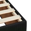 vidaXL Box spring postel s matrac&iacute; čern&aacute; 90x200 cm samet