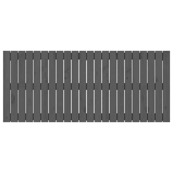 vidaXL N&aacute;stěnn&eacute; čelo postele &scaron;ed&eacute; 140 x 3 x 60 cm masivn&iacute; borov&eacute; dřevo