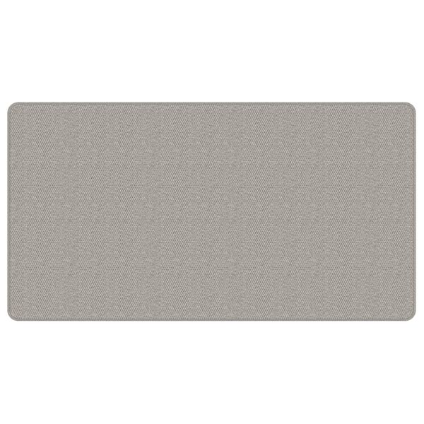 vidaXL Běhoun sisalov&yacute; vzhled platina 80 x 150 cm