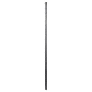 vidaXL Plotov&yacute; sloupek. 10 pcs Stř&iacute;brn&aacute; 200 cm Ocel