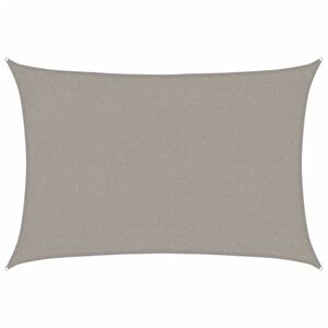 vidaXL Plachta proti slunci 160 g/m&sup2; obd&eacute;ln&iacute;k světle &scaron;ed&aacute; 2 x 3 m HDPE