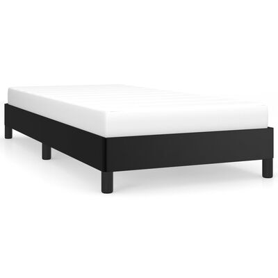 vidaXL Rám postele černý 80 x 200 cm umělá kůže