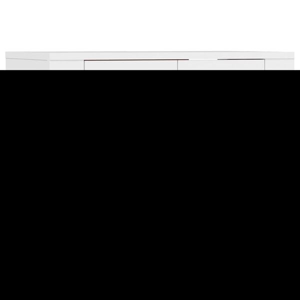 vidaXL N&aacute;stěnn&eacute; TV skř&iacute;ňky 2 ks b&iacute;l&eacute; 57 x 34,5 x 40 cm