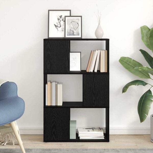 vidaXL Sestava TV skř&iacute;něk Čern&aacute; 60 x 24 x 94,5 cm kompozitn&iacute; dřevo